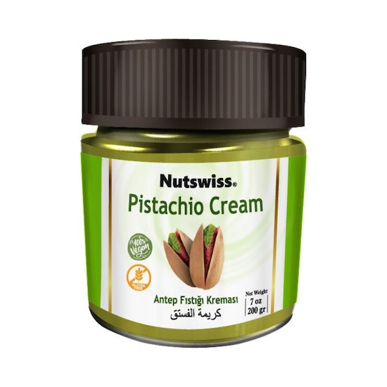 NUTSWISS PISTACHIO CREAM 30% 200GR 12 PCS