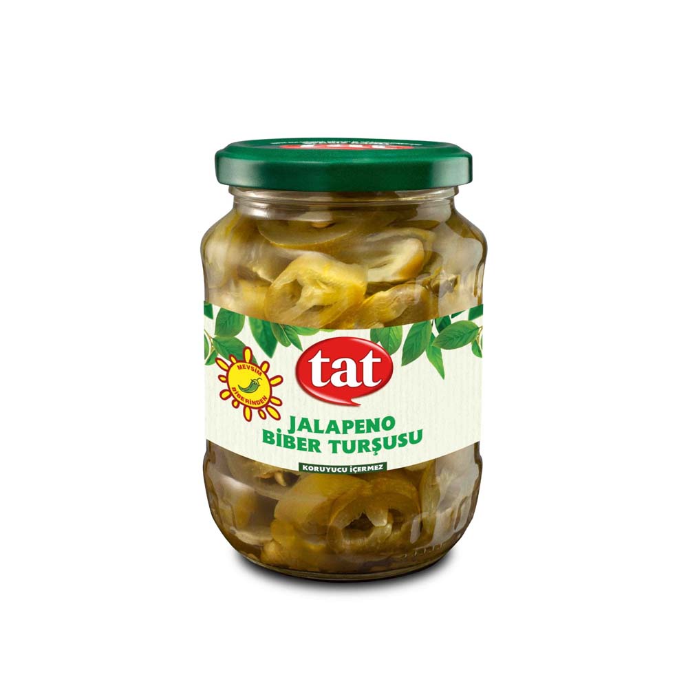 TAT PICKLED JALAPENO PEPPERS 370CC 12 PCS