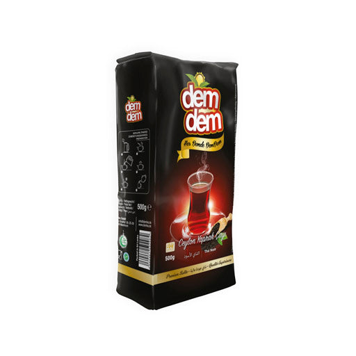 DEMDEM BLACK TEA (YAPRAK CAY) 500 GR, PACK OF 18