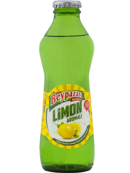 BEYPAZARI MINERAL WATER LEMON 200ML 24 PCS