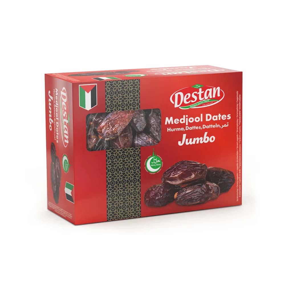 DESTAN RAWDHA JUMBO MEDJOOL DATES 900 GR 8 PCS