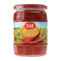 TAT EXTRA QUALITY HOT RED PEPPER PASTE GLASS (ACI BIBER SALCASI) 580CC 12 PCS