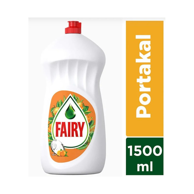 FAIRY DISHWASHING LIQUID DETERGENT ORANGE (50.7 FL. OZ) 1.5L  9 PCS