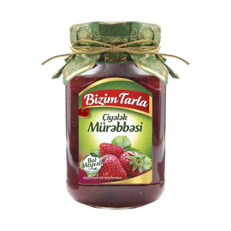 BIZIM TARLA STRAWBERRY PRESERVE 400 GR 12 PCS