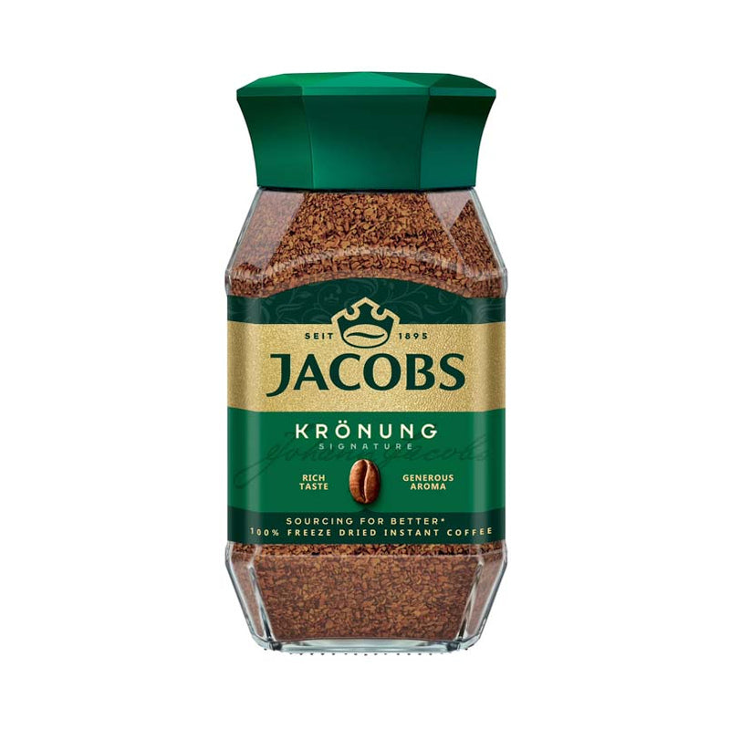 JACOBS COFFEE INSTANT KRONUNG 95 GR, PACK OF 6