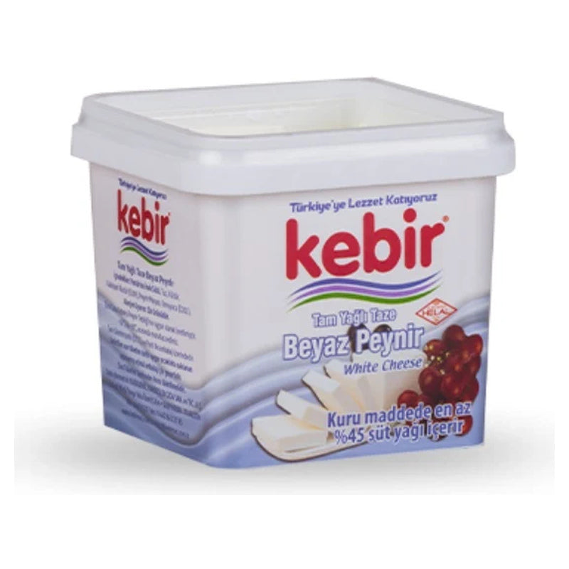 KEBIR FULL FAT WHITE CHEESE (BEYAZ PEYNIR) 500 GR, PACK OF 8
