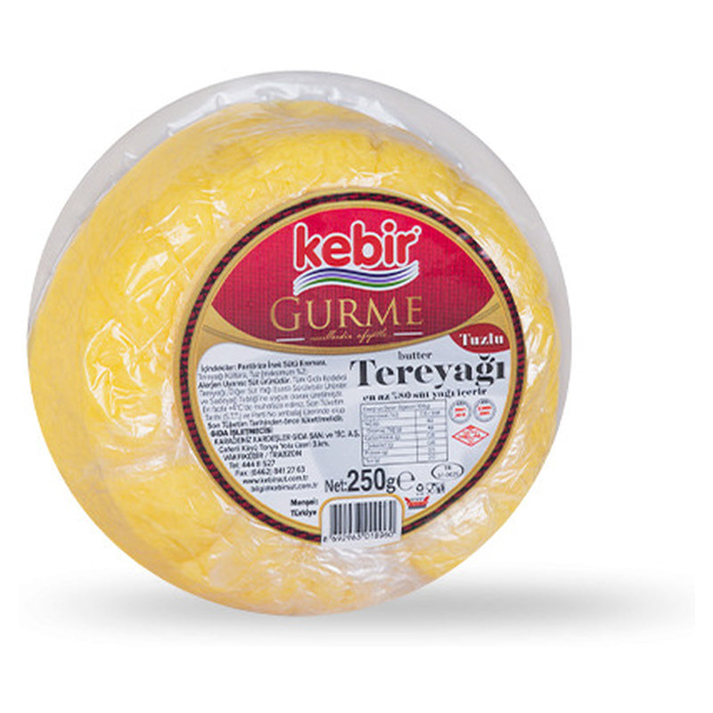 KEBIR BUTTER SALTED (GURME TEREYAGI TUZLU) 250 GR, PACK OF 24