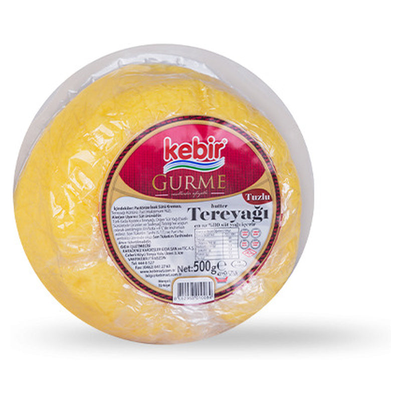 KEBIR BUTTER SALTED (GURME TEREYAGI TUZLU) 500 GR, PACK OF 24
