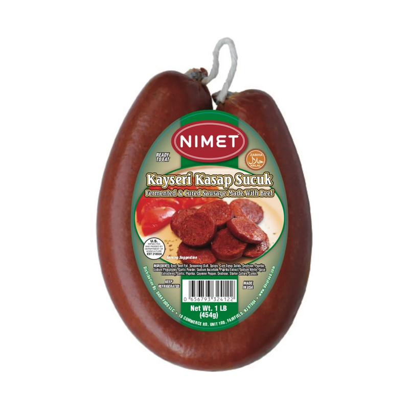 NIMET KAYSERI KASAP SUCUK 1 LB 12 PCS