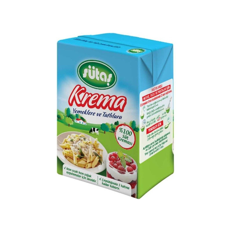 SUTAS CREAM WHIPPING & COOKING 200ML, PACK OF 27
