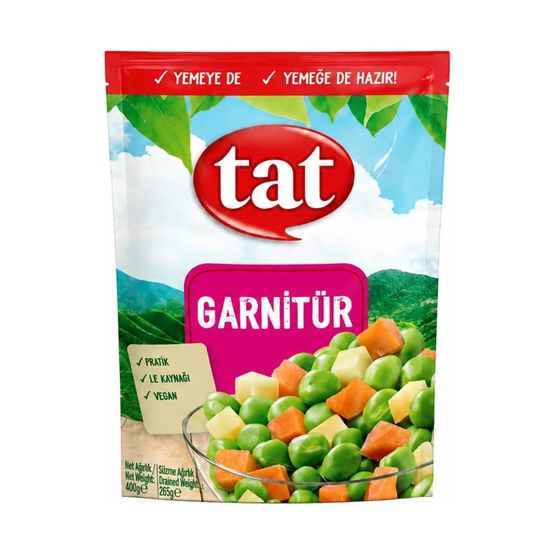 TAT PEA GARNISH (BEZELYE GARNITUR) DOYPACK 560GR, PACK OF 12